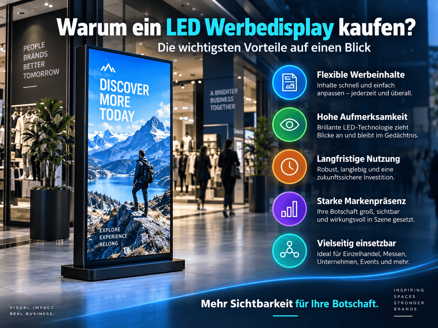 LED Werbedisplay 
