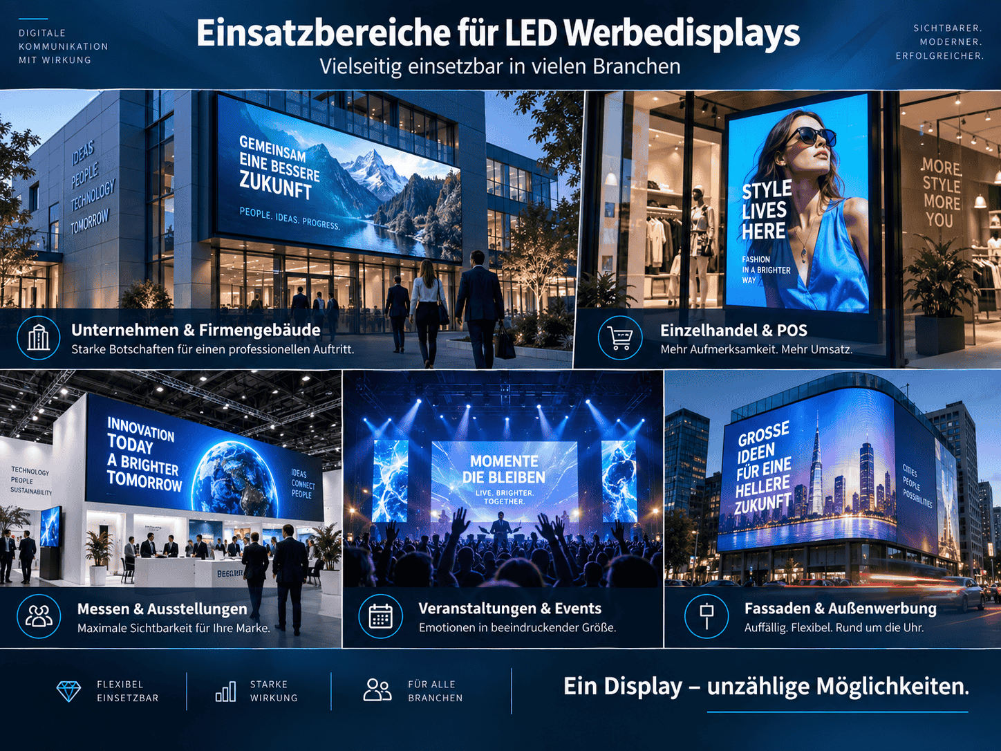 LED Werbedisplay 