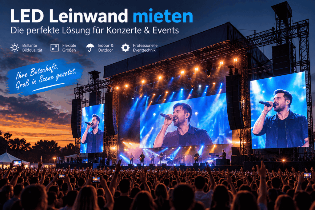 LED Leinwand mieten